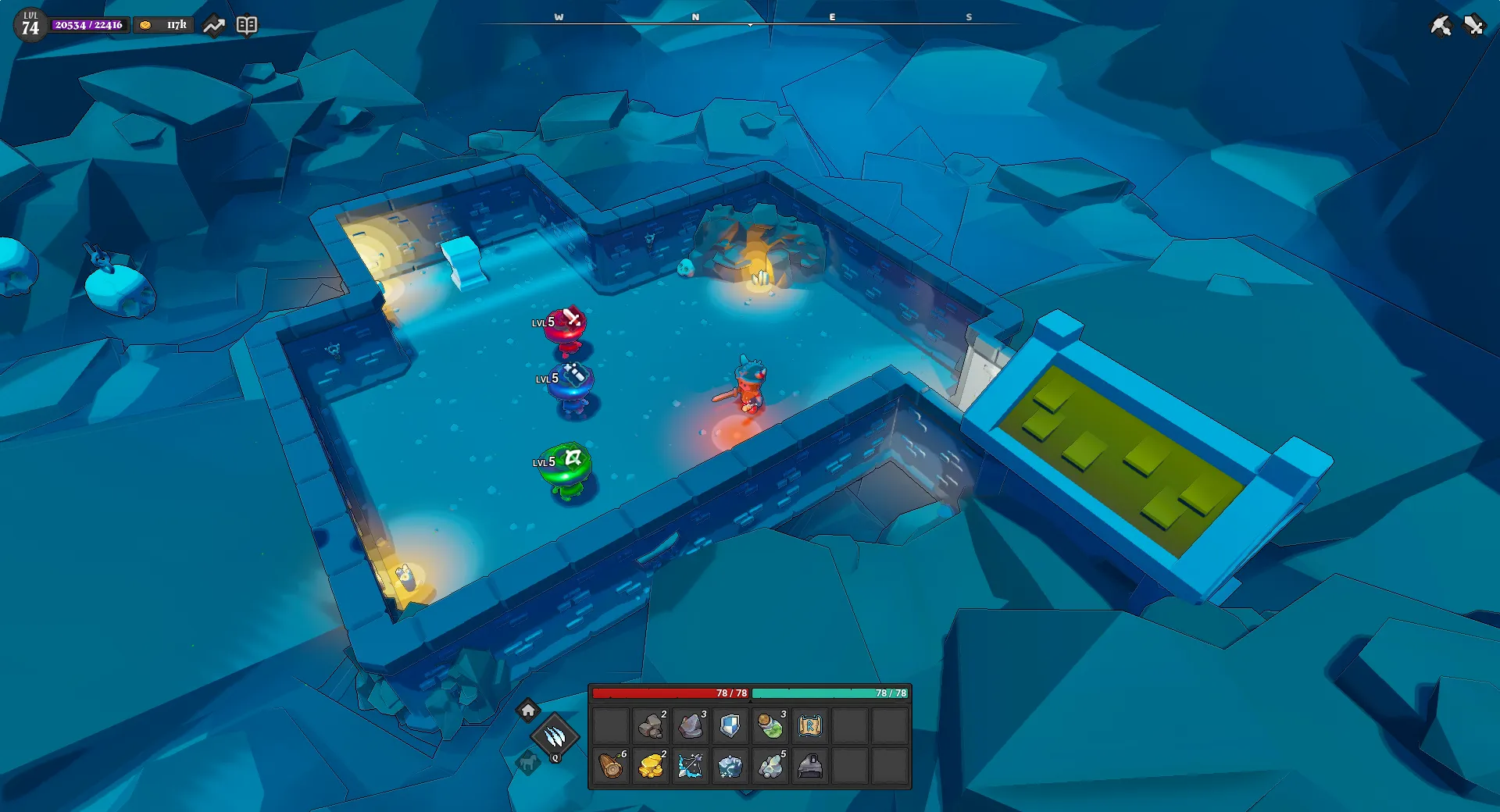 Knightlet dungeon challenge screenshot