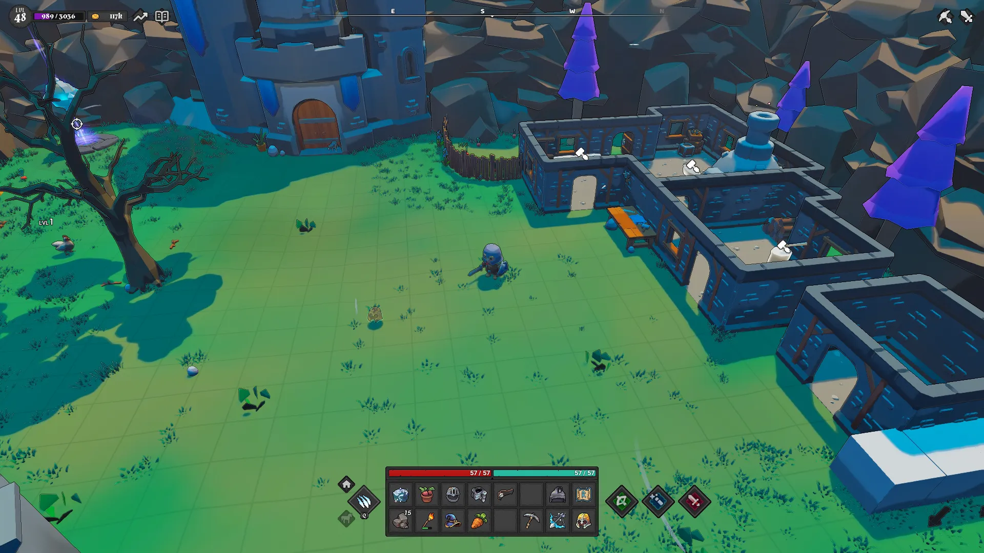 Home area screenshot